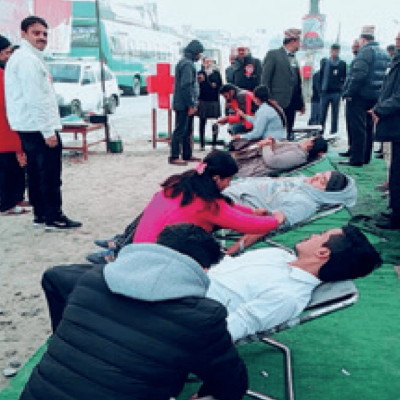 Blood Donation @ Parents Day